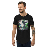 Wailing On The Keys Men's Curved Hem T-Shirt - Beyond T-shirts